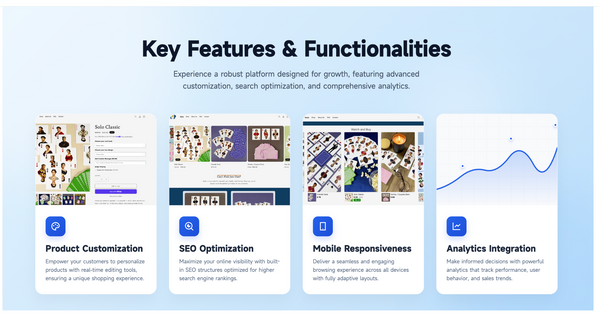mypokerface.ai — Product page with customization options